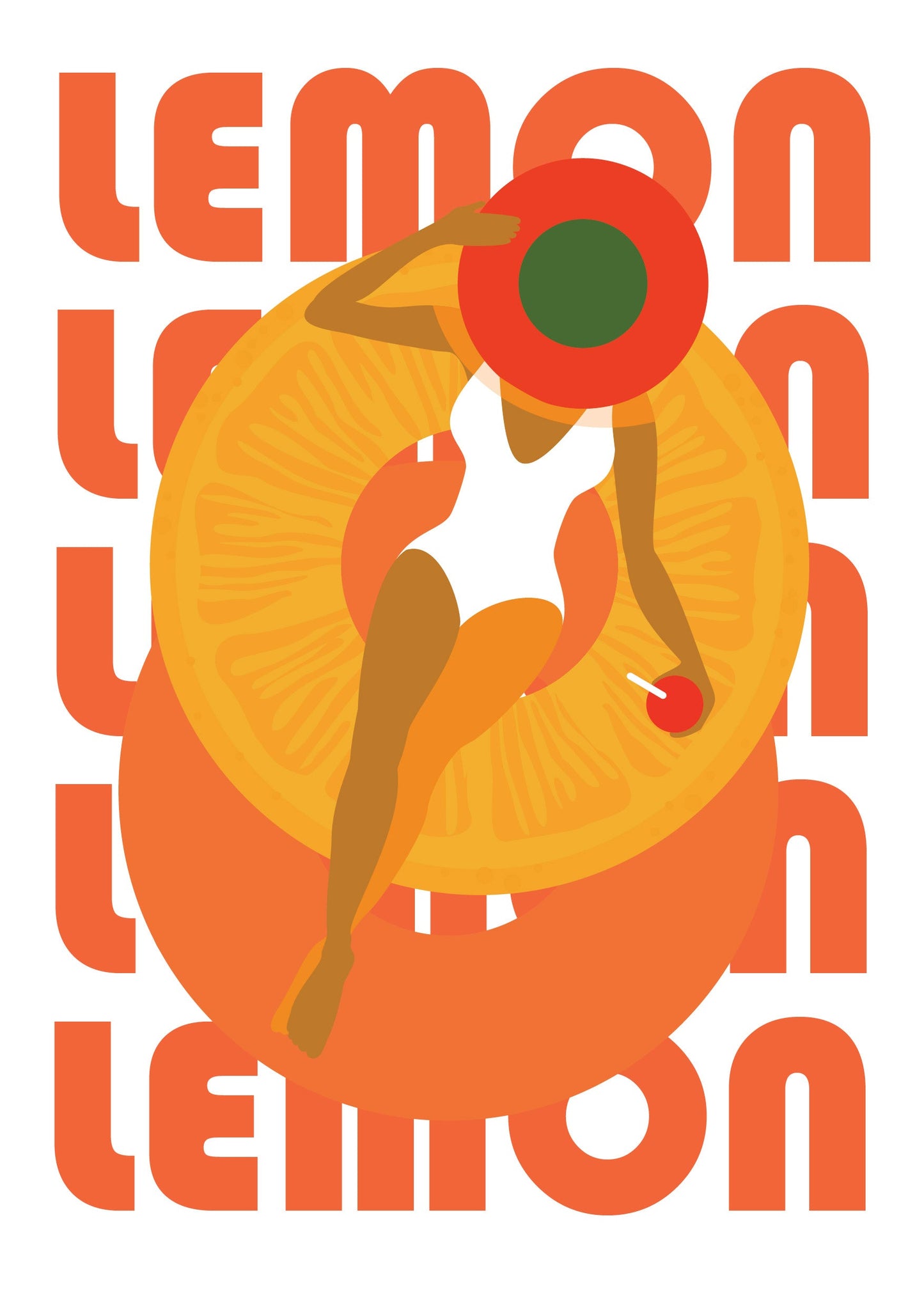 Floating on Sunshine Wall Poster