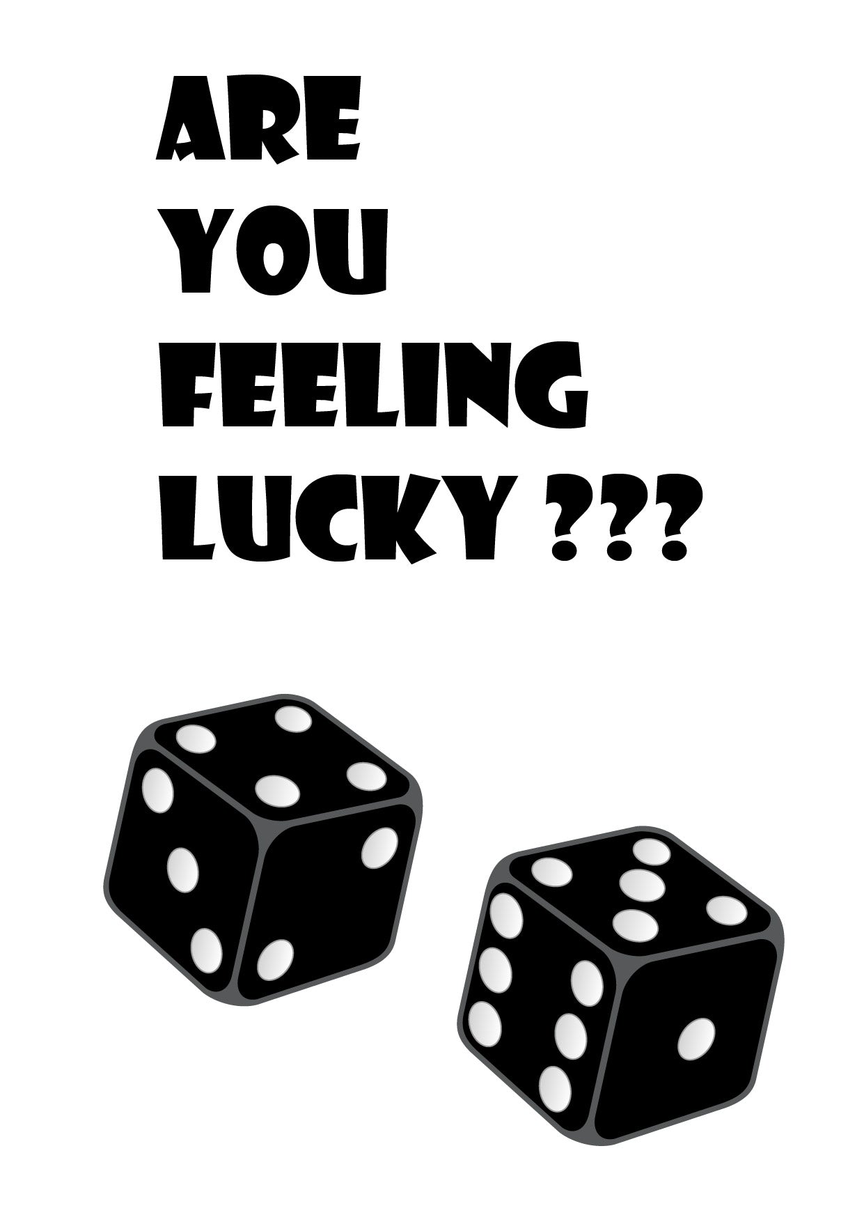 Dice of Fate Wall Poster