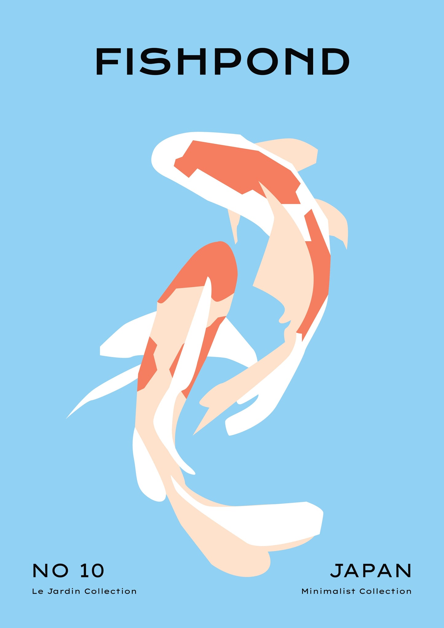 Fishpond Wall Poster