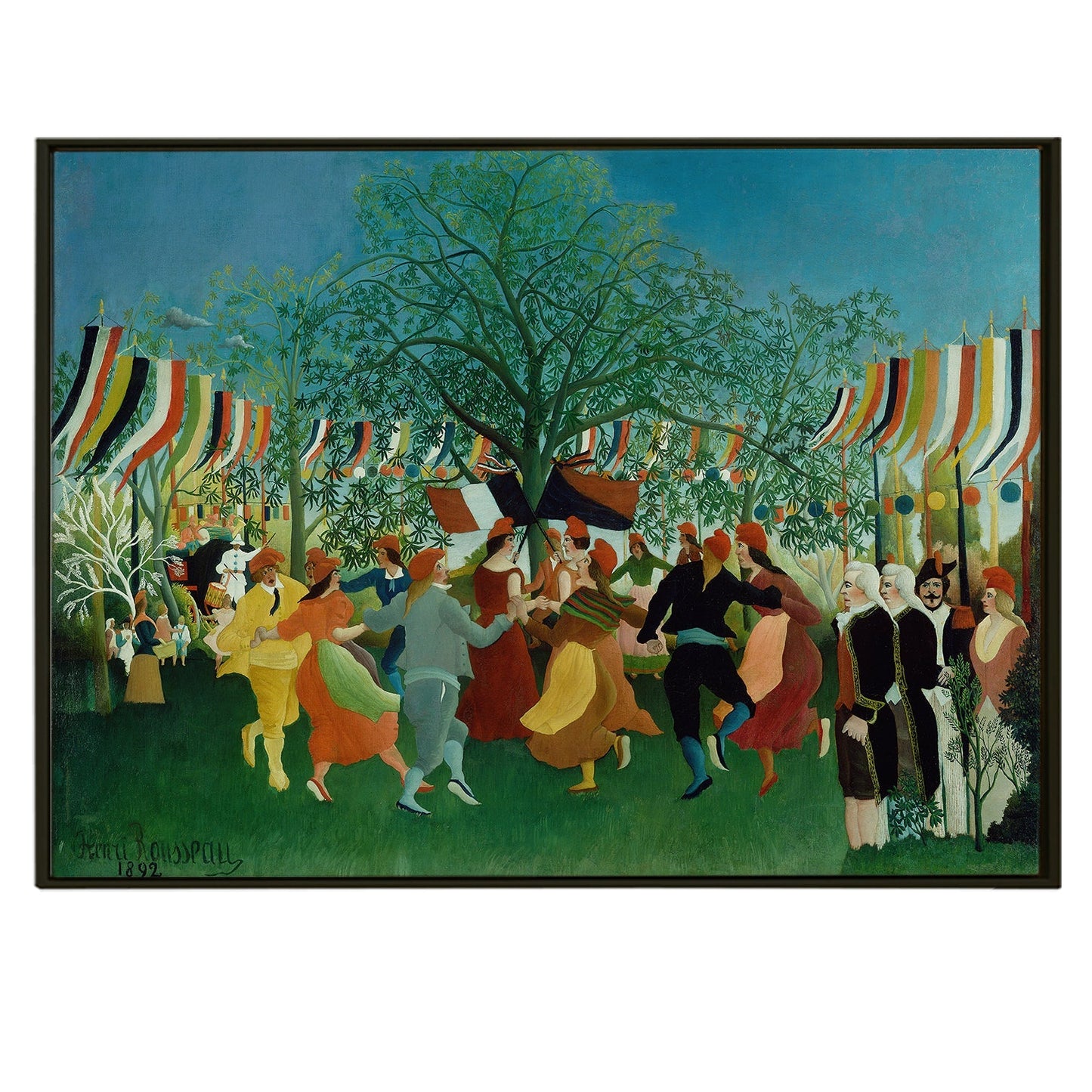 A Centennial Of Independence By Henri Rousseau - Art Print for Home & Office Wall Decor