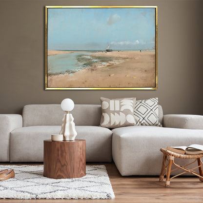 The Tranquility of the Seashore an Edgar Degas masterpiece print canvas painting