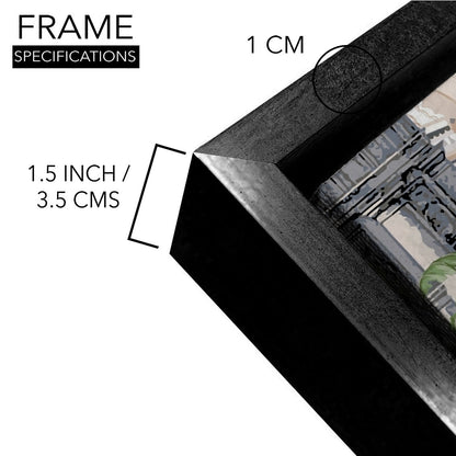 The Queen's Elephant Ride: A Glimpse into Mughal Royalty on Framed Canvas Artwork Perfect for Office and Home Wall Decor.