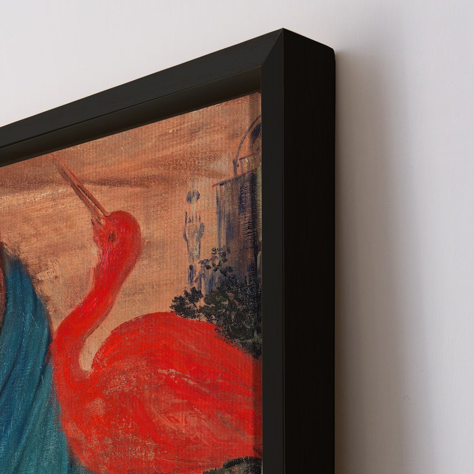 Young Woman with Ibis By Edgar Degas Impressionist Canvas Wall Art Print Masterpiece