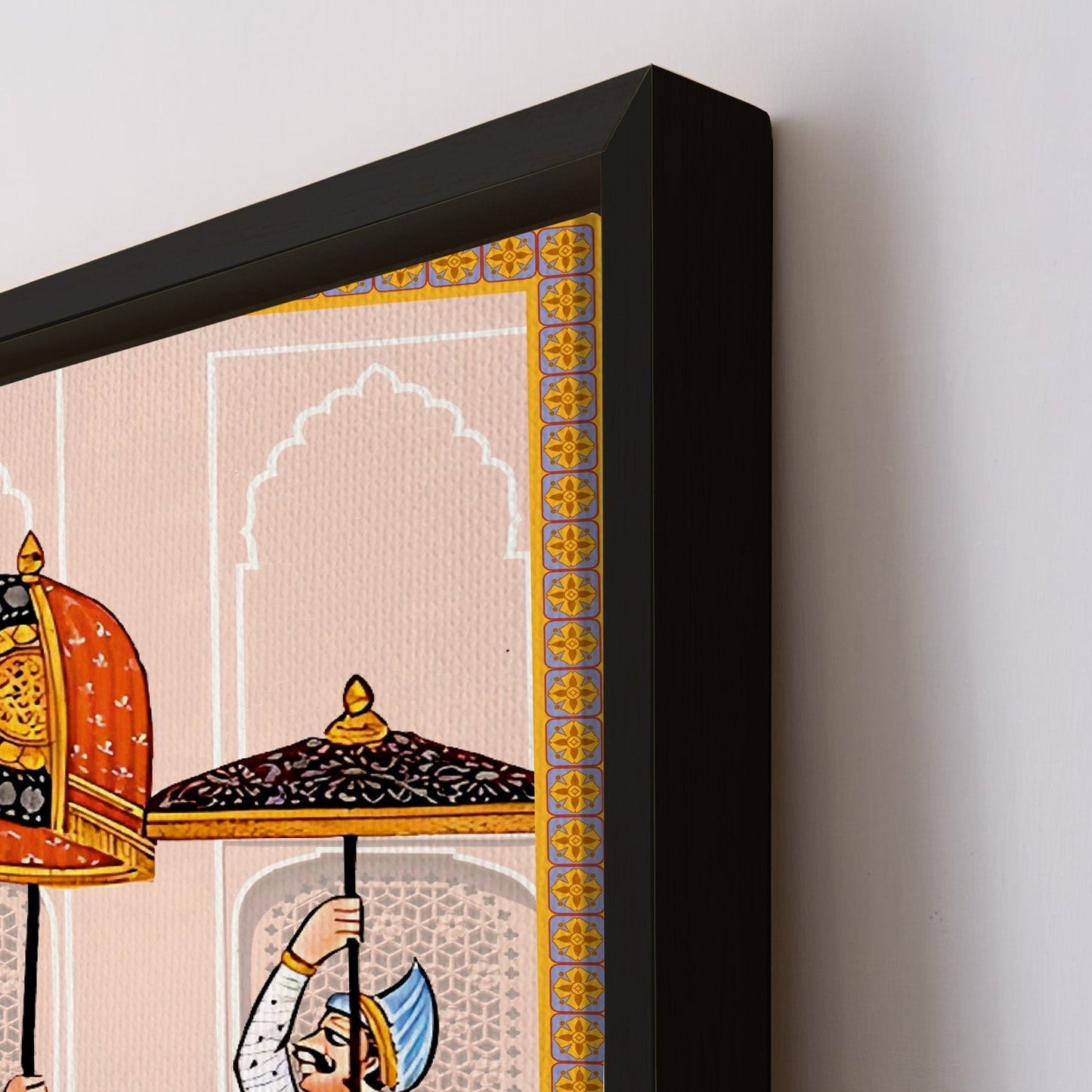 A Spectacle of Imperial Might: The Emperor's Elephant Procession Through the Bustling City Wall Art for home and office space.
