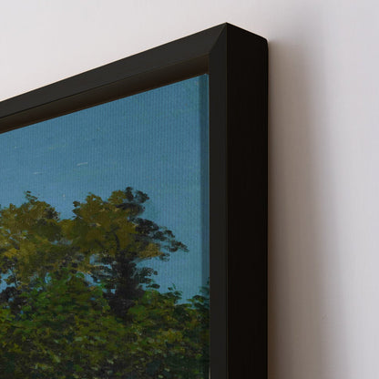 Lady in the Garden by Cloude Monet Canvas Prints Classic Reproduction Modern Wall Art Impressionism on Framed Canvas Artwork Perfect for Office and Home Wall Decor.