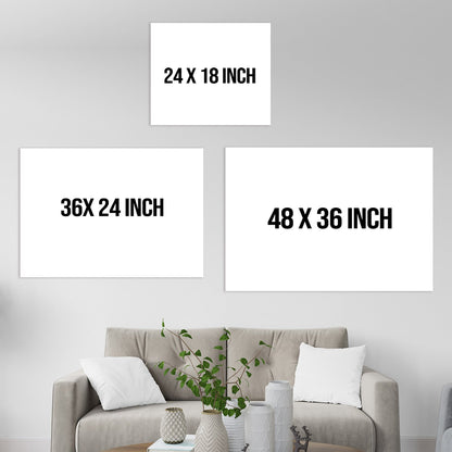 The Queen's Elephant Ride: A Glimpse into Mughal Royalty on Framed Canvas Artwork Perfect for Office and Home Wall Decor.