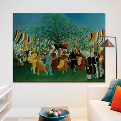 A Centennial Of Independence By Henri Rousseau - Art Print for Home & Office Wall Decor