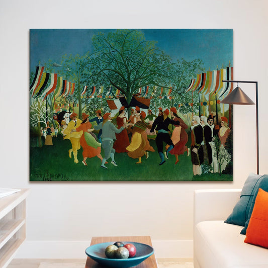 A Centennial Of Independence By Henri Rousseau - Art Print for Home & Office Wall Decor