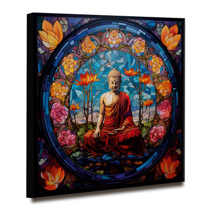 Lord Buddha Vastu Wall Art Painting For Home and Office Wall Decoration