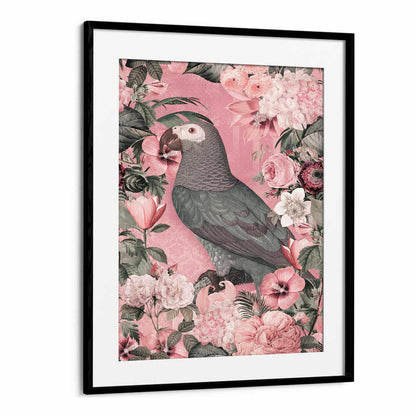 THE PARROTS PARADISE GARDEN I , ANIMAL PAINTINGS