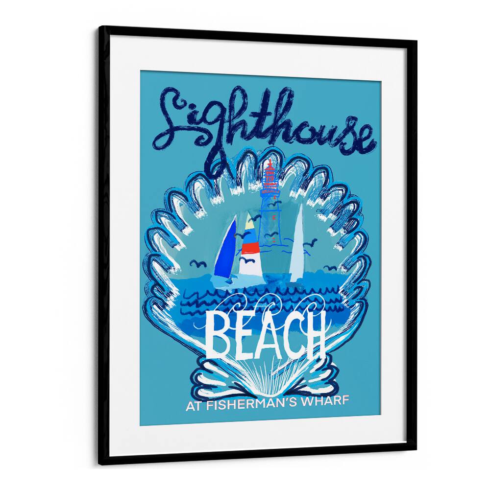 Vibrant LIGHTHOUSE II, BEACH PAINTINGS capturing coastal beauty, perfect for transforming your home into a seaside paradise.