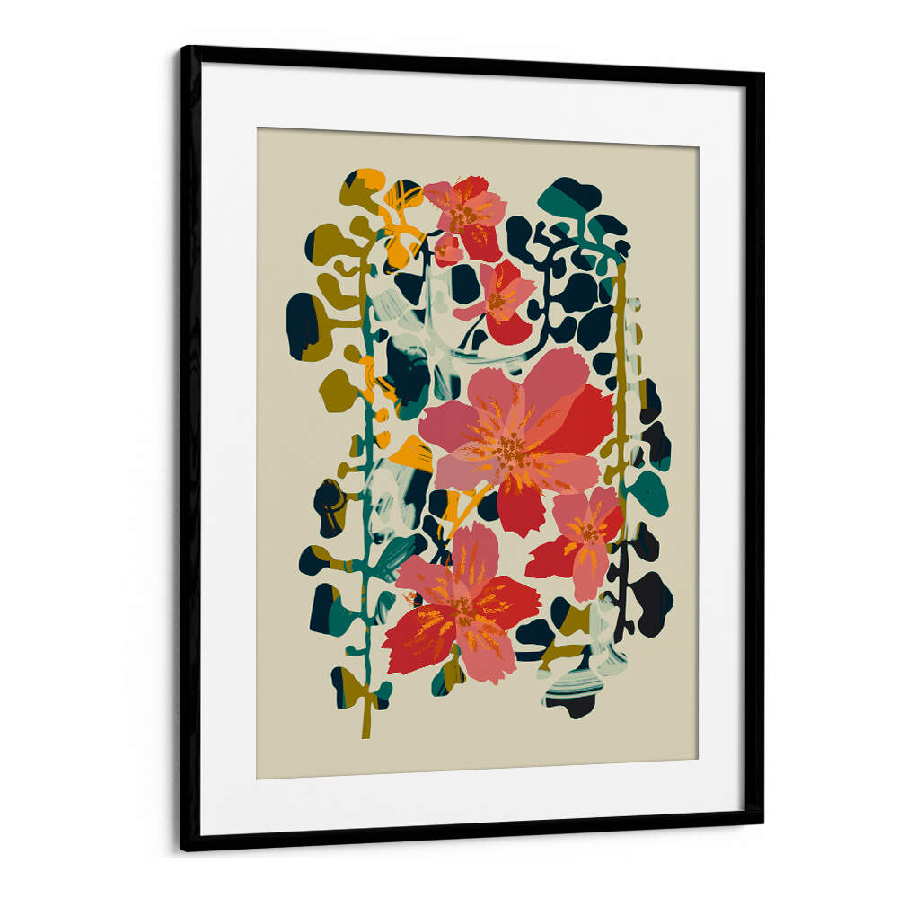 Vibrant Colorful Orchid Floral Flower Paintings add elegance to any room, showcasing nature's beauty perfectly.