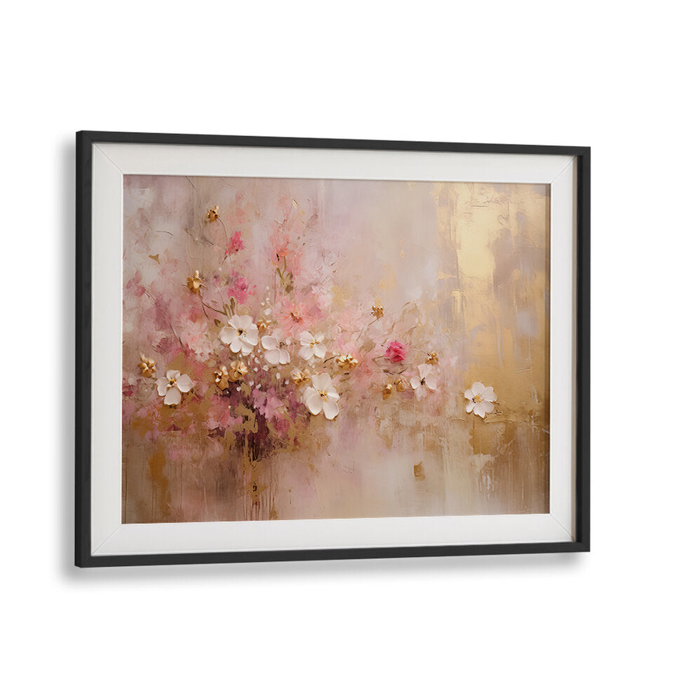 FA VINTAGE FLORAL IX , FLORAL FLOWER PAINTINGS