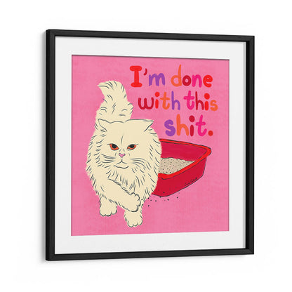 I'M DONE WITH THIS SHIT , KIDS ROOM PAINTINGS