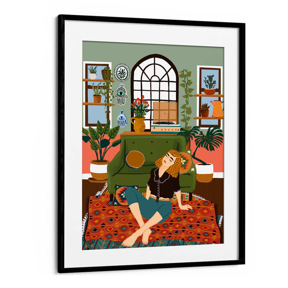 ALBUM ON REPEAT , PORTRAITS & FIGURATIVE ILLUSTRATIONS