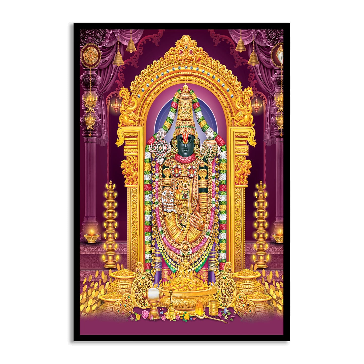 Lord Ram Lalla Canvas Painting