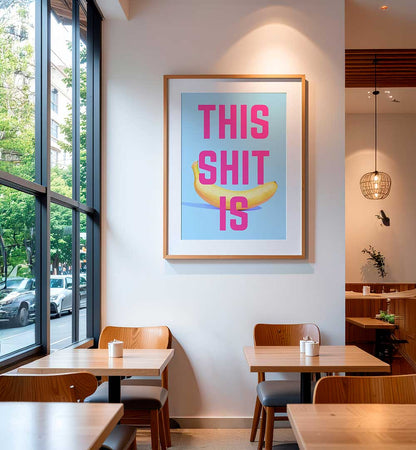 BOLD BANANA STATEMENT , QUOTES & TYPOGRAPHY POSTERS