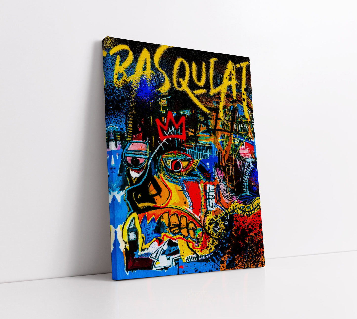 Chaotic Hues Pop Art // Wall Art Print