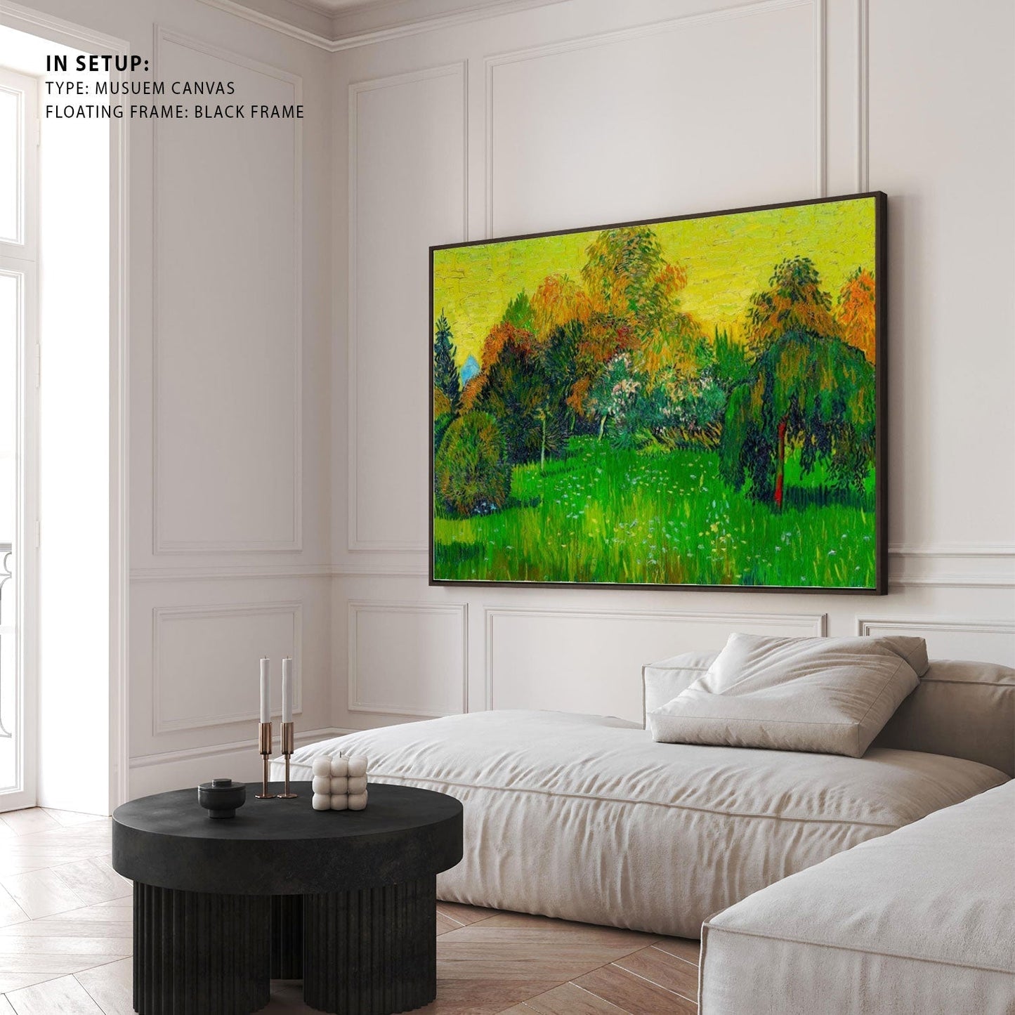 The Poet Garden by Vincent Van Gogh, Big Canvas Paintings