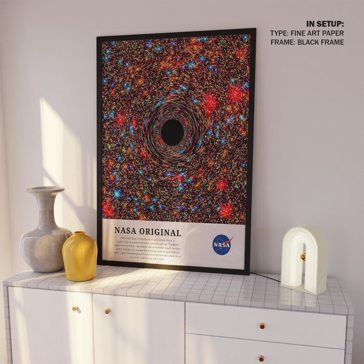 Behemoth Black Hole, NASA Art Posters