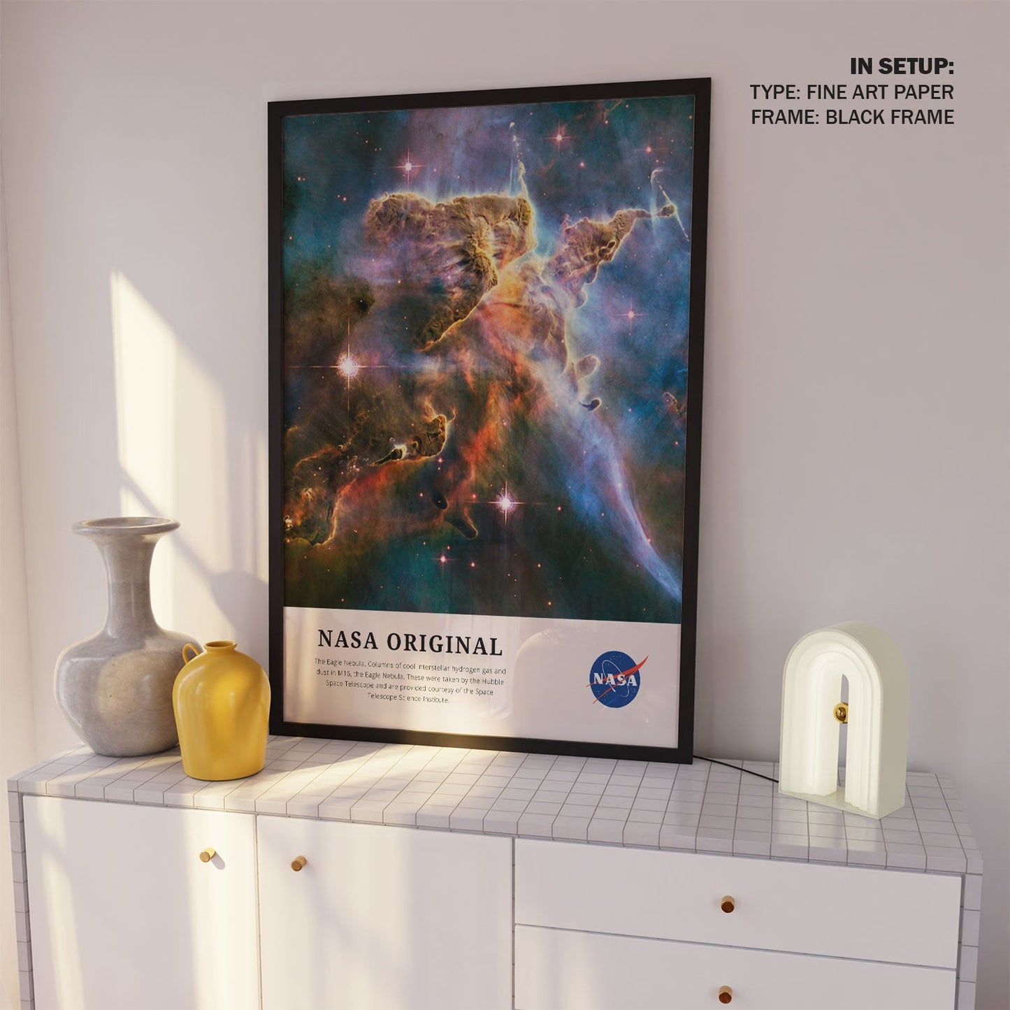 Eagle Nebula, NASA Art Posters