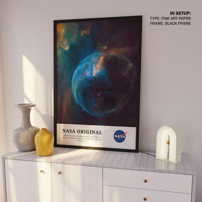 Enormous Bubble Nebula, NASA Art Posters