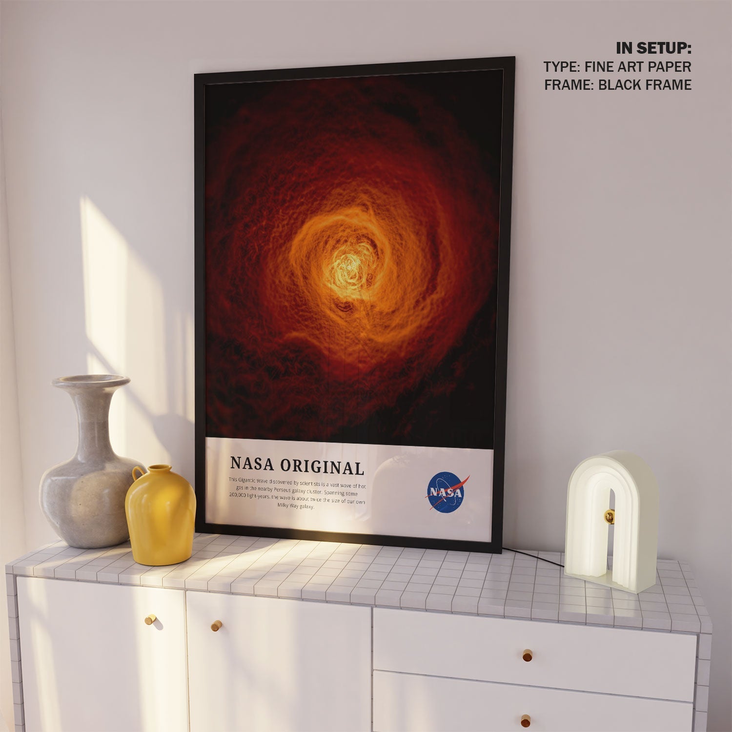 The Gigantic Wave, NASA Art Posters