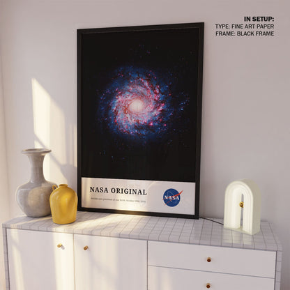 Hubble Sees Pinwheel, NASA Art Posters