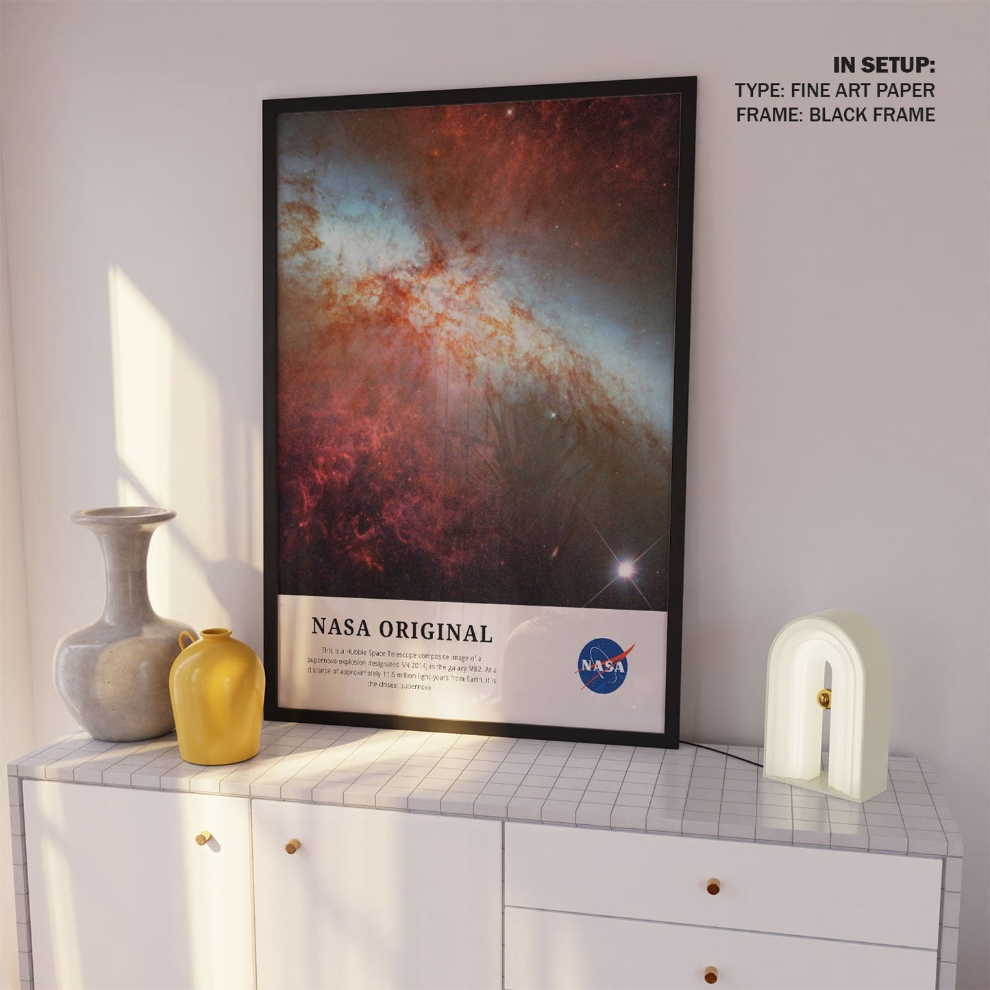 Hubble Space, NASA Art Posters