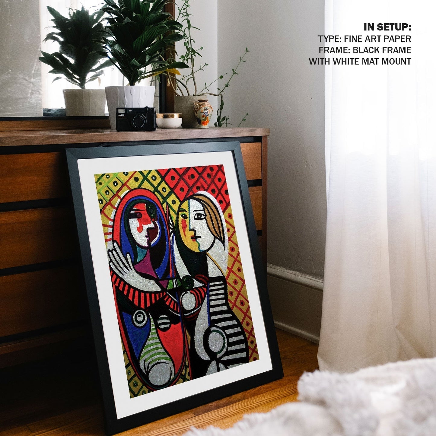 Femme et Homme, Pablo Picasso Painting