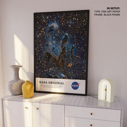 Pillars of Creation The Eagle Nebula, NASA Art Posters