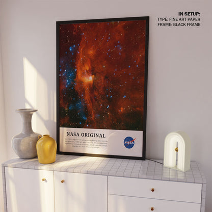 RCW 108 in Milky Way, NASA Art Posters