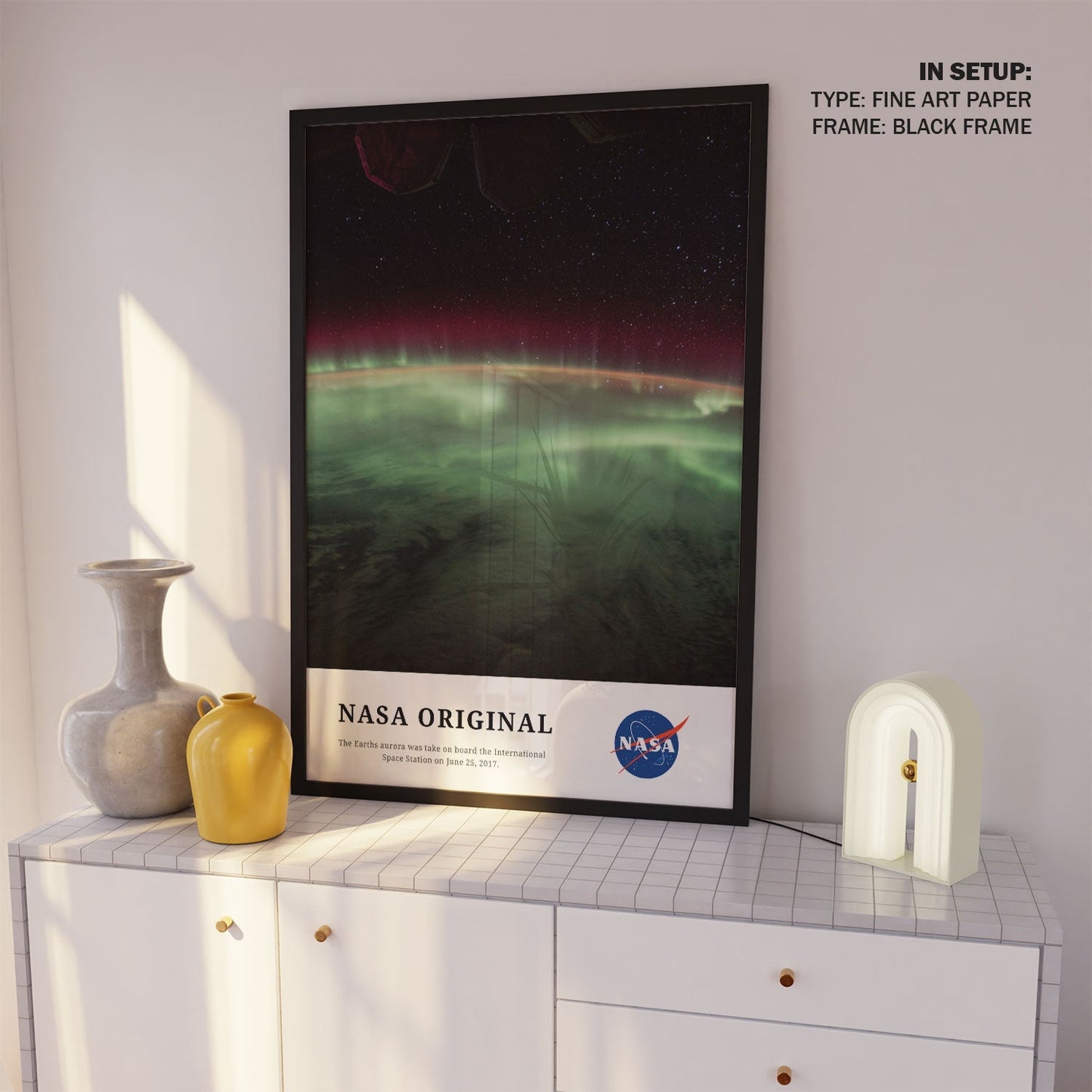 The Earths aurora, NASA Art Posters