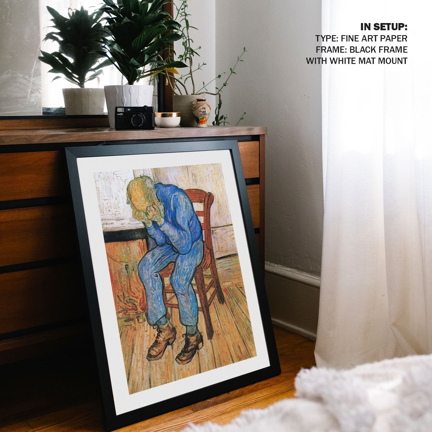At Eternitys Gate, Vincent Van Gogh Painting