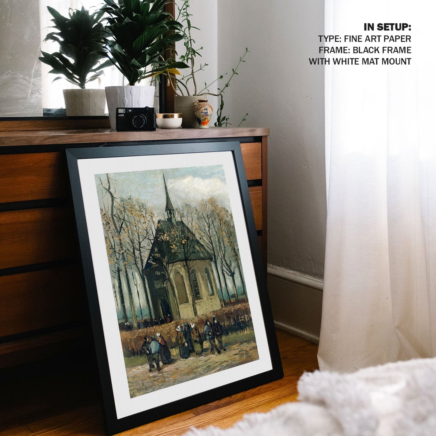 Congregation, Vincent Van Gogh Painting