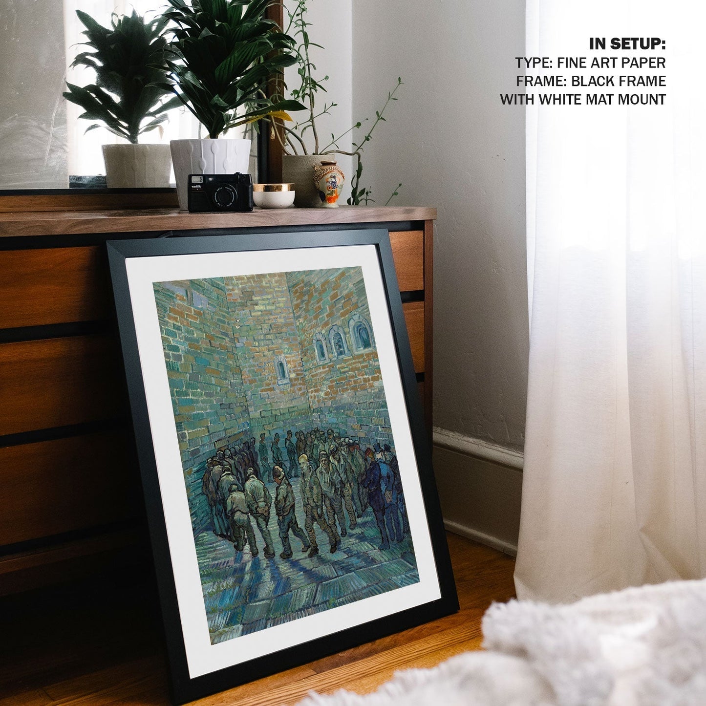 Prisoners Exercising, Vincent Van Gogh Painting