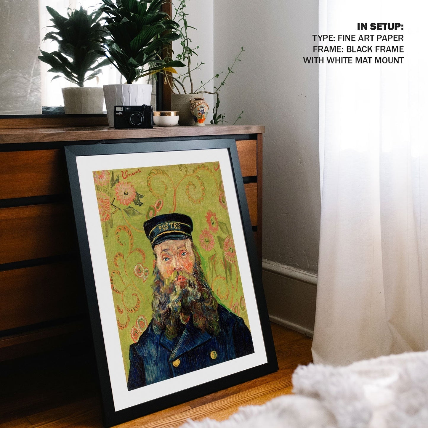 The Postman, Vincent Van Gogh Painting