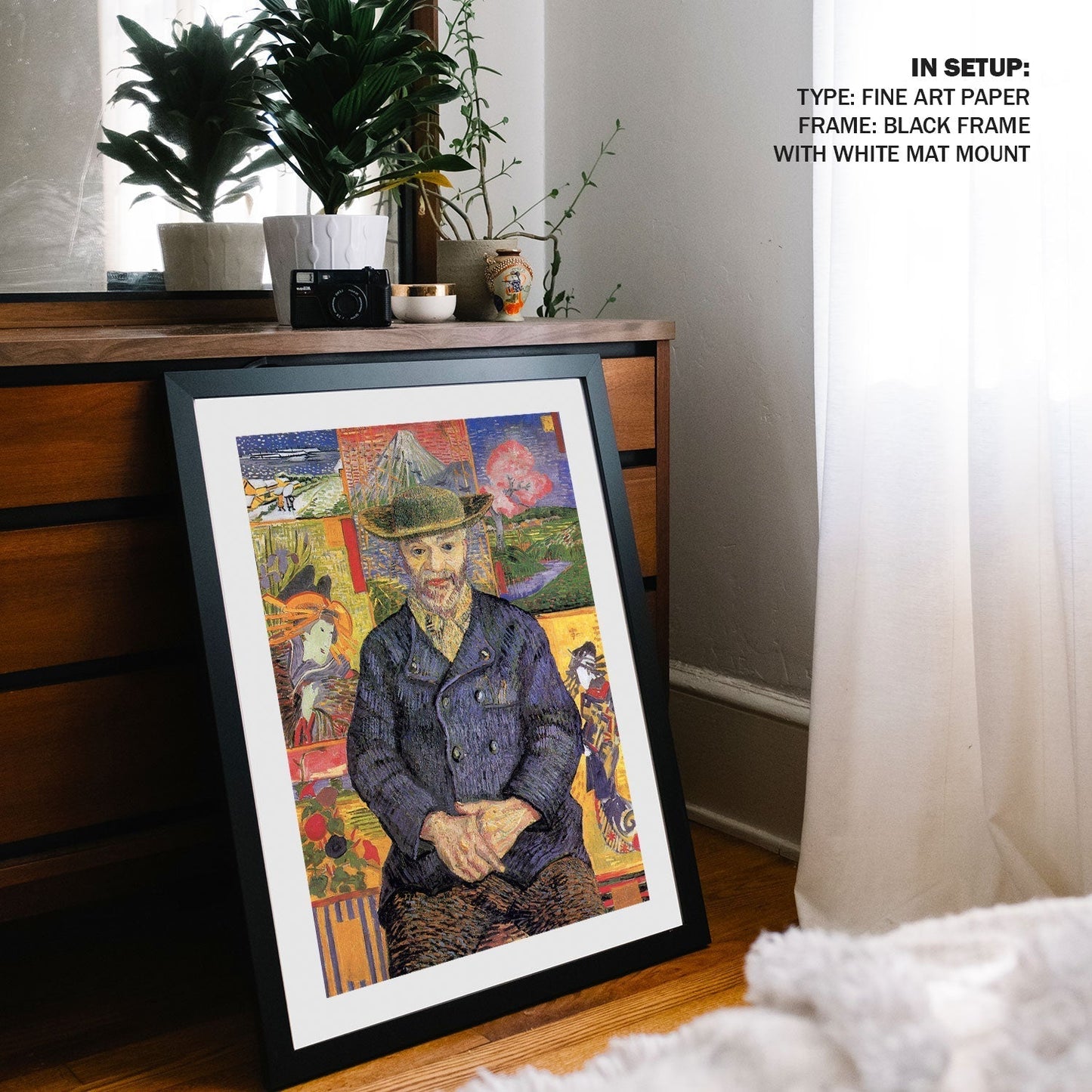 Van Gogh portrait of pere, Vincent Van Gogh Painting