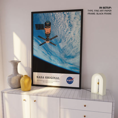 View of Skylab space station, NASA Art Posters