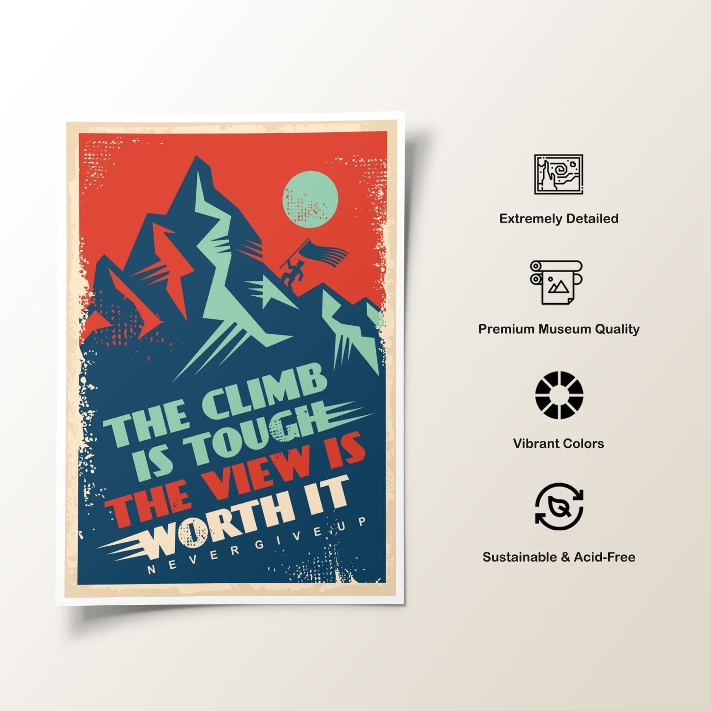 The Climb, Motivational Posters