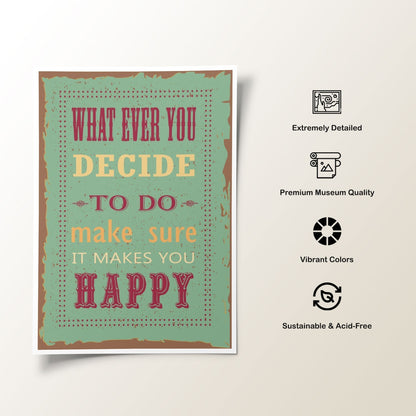 Vintage Motivational Poster, Motivational Posters