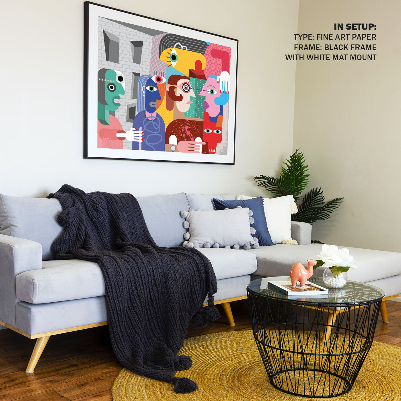 Abstract People, Picasso Painting