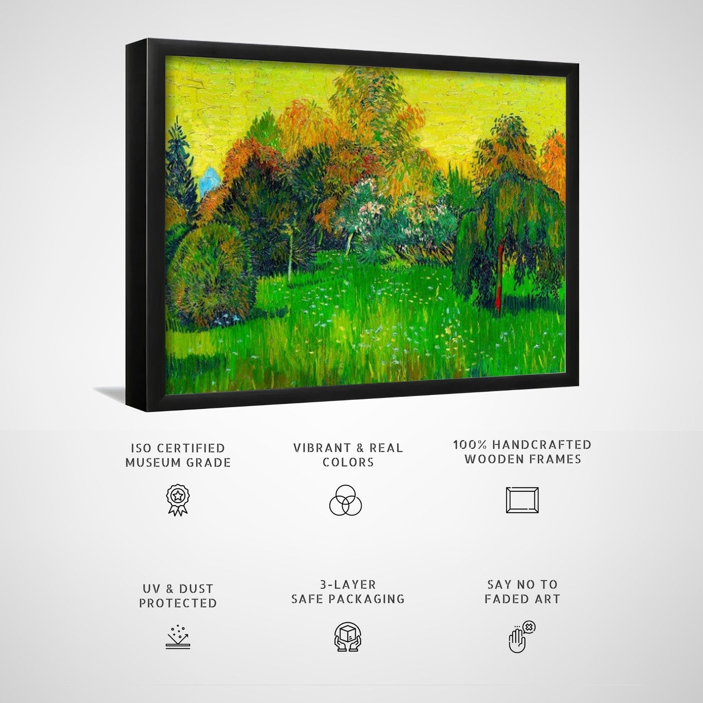 The Poet Garden by Vincent Van Gogh, Big Canvas Paintings