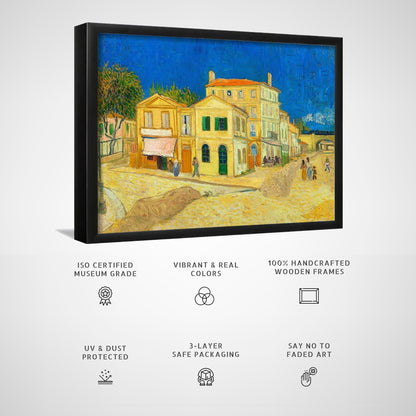 The yellow house by Vincent van Gogh, Big Canvas Paintings