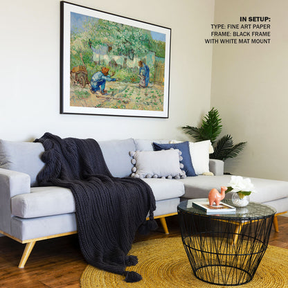 First Steps after Millet, Van Gogh Painting