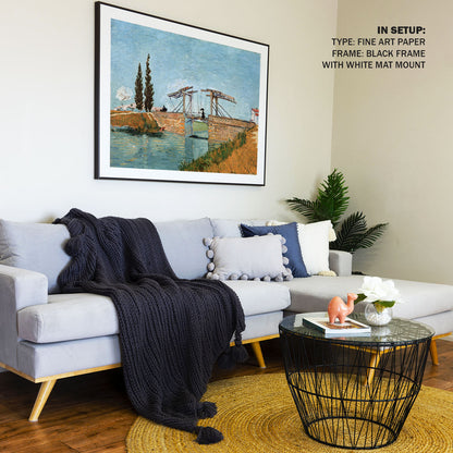 Langlois Bridge at Arles, Van Gogh Painting