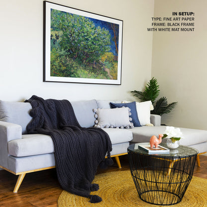 Lilac Bush Van Gogh, Van Gogh Painting