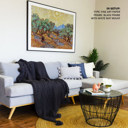 Olive Trees, Van Gogh Painting