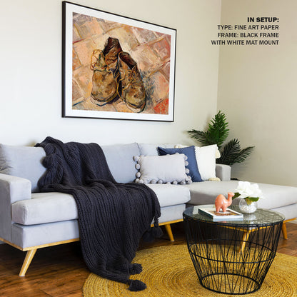 Shoes, Van Gogh Painting