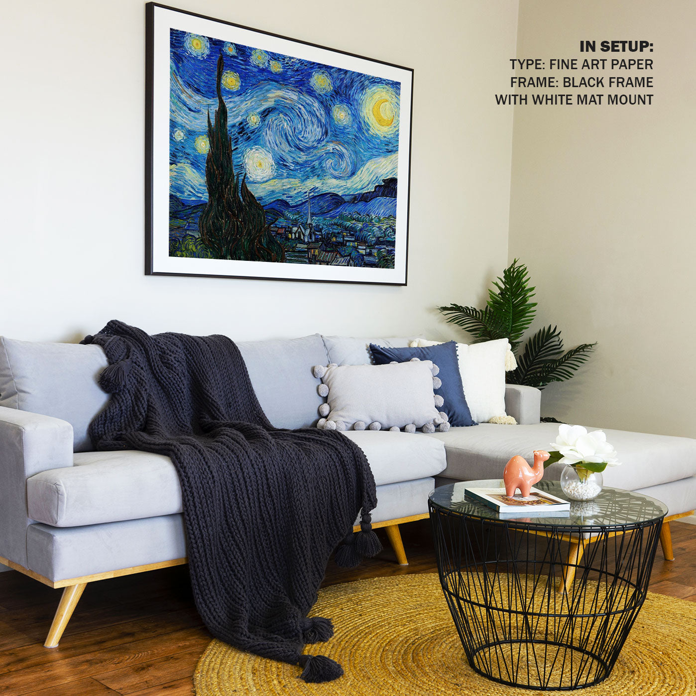 Starry Night, Van Gogh Painting